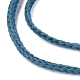 コットン糸  DIYの工芸品について  ギフトラッピングとジュエリー作り  スチールブルー  3mm  約150m /ロール OCOR-F013-13-3