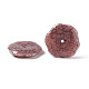 Perles acryliques opaques craquelées&nbsp;OACR-C006-29-2