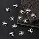 Halloween Spider Jewelry CCB Plastic Pendants X-CCB-H833-4
