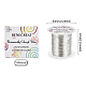 BENECREAT 26 Gauge 131 Yards Tarnish Resistant Silver Wire Jewelry Beading Wire for Beading Wrapping and Other Jewelry Craft Making CWIR-BC0001-35B-S-3