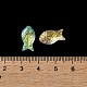 Perles en verre electroplate&nbsp;GLAA-K073-01-4