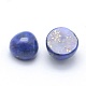 Cabochons en lapis lazuli naturel X-G-P393-R11-4mm-2