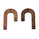 Colgantes de madera de nogal WOOD-N011-006-2