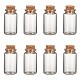 Botellas de vidrio frasco de vidrio X-AJEW-H004-4-1