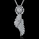 925 Sterling Silver Pendant Necklaces NJEW-BB18236-2