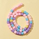 3 Strands 3 Style Handmade Polymer Clay Beads Strands CLAY-FS0001-17-6