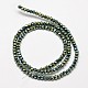 Faceted Rondelle Full Plated Electroplate Glass Beads Strands EGLA-J134-3x2mm-FP01-2