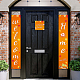 Polyester-Hängeschild für die Veranda-Dekoration der Haustür im Home Office HJEW-WH0023-011-4