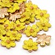 Rose alliage d'or ton pendentifs émail ENAM-J475-04RG-1