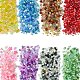 Rosa Farbe gemischte Stile Glasperlen-Sets&nbsp;DIY-YW0009-59-2