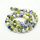 Natur persische Jade Perlen Stränge X-G-D434-6mm-05-2