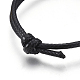 Korea Waxed Polyester Cord Bracelet Making AJEW-JB00471-2