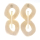 Boucles d'oreilles en acrylique EJEW-JE03840-03-1