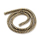 Electroplated Synthetic Non-magnetic Hematite Beads Strands G-Z032-C02-03LG-2