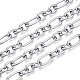 304 Stainless Steel Figaro Chains Chains CHS-N001-03P-1