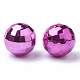 Perles acryliques plaquées par couleur PACR-R241-02D-2