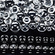 PH PandaHall 150pcs Transparent Glass Cabochons 7 Sizes Glass Dome Cabochons Clear Glass Pebbles Non-calibrated Round for Necklace Bracelets Jewelry Cameo Pendants Bookmarks GLAA-PH0002-34-6