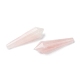 Naturale perle di quarzo rosa G-H256-06-2