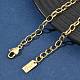 Messing ketten ketten armbänder&nbsp;KK-C251-35G-3