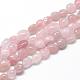 Chapelets de perles en quartz rose naturel G-R445-8x10-13-1