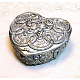 Boîtes de rangement de bijoux en résine en forme de coeur DARK-PW0001-114C-1