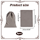 PH PandaHall 5pcs 9.69x13.70 Velvet Cloth Pouch Bags TP-WH0015-09B-2
