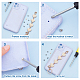PANDAHALL ELITE 5Pcs 5 Colors Alloy Plush Heart Link Chain for DIY Keychains MOBA-PH0001-07-6