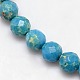 Synthetic Imperial Jasper Beads Strands G-I084-6mm-M-4