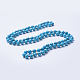 Synthetic Turquoise Beaded Necklaces NJEW-P202-36-A13-1