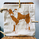 Fingerinspire 4 шт. трафарет для рисования сельскохозяйственных животных 11.8x11.8 дюйма многоразовый трафарет для рисования горной коровы «сделай сам» трафарет для коров для рисования на стене DIY-WH0172-1019-6
