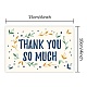 SUPERDANT Thank You Theme Cards and Paper Envelopes DIY-SD0001-01A-2