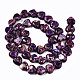Fili di perle di diaspro imperiale naturale X-G-S366-065D-2