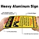 Señales de advertencia de aluminio con protección UV e impermeables AJEW-WH0111-F-09-9