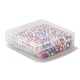 809 pz perline rotonde di perle di vetro dipinte da forno HY-SZ0001-03-4