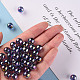 Perles en acrylique transparente MACR-S370-B10mm-752-5