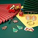 Spritewelry diy kit para hacer aretes colgantes navideños DIY-SW0001-05-7