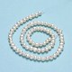 Fili di perle di perle d'acqua dolce coltivate naturali PEAR-F018-13D-01-3
