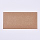 ビンテージレトロゴールドホイル洋風紙封筒  帽子  淡い茶色  22x10.9cm BT-TAC0002-B02-2