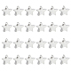 BENECREAT 24Pcs 925 Sterling Silver Beads STER-BC0001-99-1