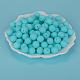 Round Silicone Focal Beads SI-JX0046A-82-3