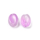 Perles en verre transparentes&nbsp;DGLA-E004-15C-1