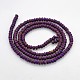 Electroplate Non-magnetic Synthetic Hematite Beads Strands G-J208G-08-2