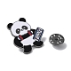 Sport-Thema Panda-Emaille-Pins JEWB-P026-A06-3
