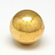 Kein Loch lackiert Messing runden Ball Perlen passen Käfig Anhänger KK-D341-16-1