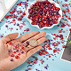 Halbrunde Cabochons aus ABS-Kunststoff&nbsp;FIND-TAC0038-08E-6
