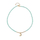 Star & Moon Pendant Necklaces Set for Teen Girl Women NJEW-JN03738-03-6