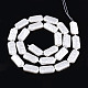 ABS Plastic Imitation Pearl Beads Strands KY-N015-06-B01-2