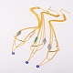 Trendy Brass Tiered Necklaces NJEW-JN00881-1