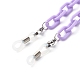 Opaque Acrylic Cable Eyeglasses Chains AJEW-EH00376-6