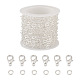 Kit fai da te per la creazione di collane con braccialetti a catena DIY-TA0003-74-1